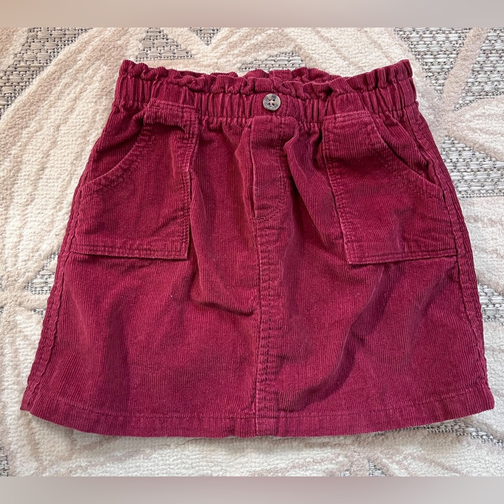 ⭐️5/$25⭐️ Old Navy 3T Girl Burgundy Skirt